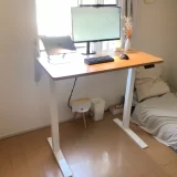 ：2年間毎日使用しても故障なしの電動昇降デスクFlexiSpot E7Hの設置例